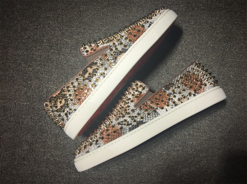 Louboutin For Man Sneakers Christian Louboutin Flat Boat Shoes