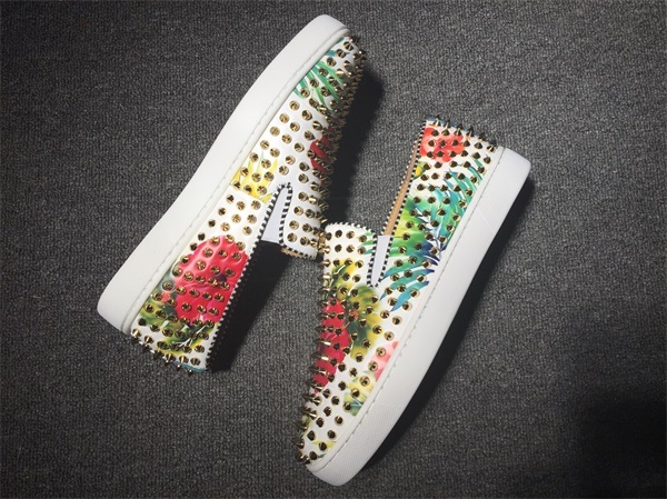 Louboutin For Man Sneakers Christian Louboutin Flat Boat Shoes