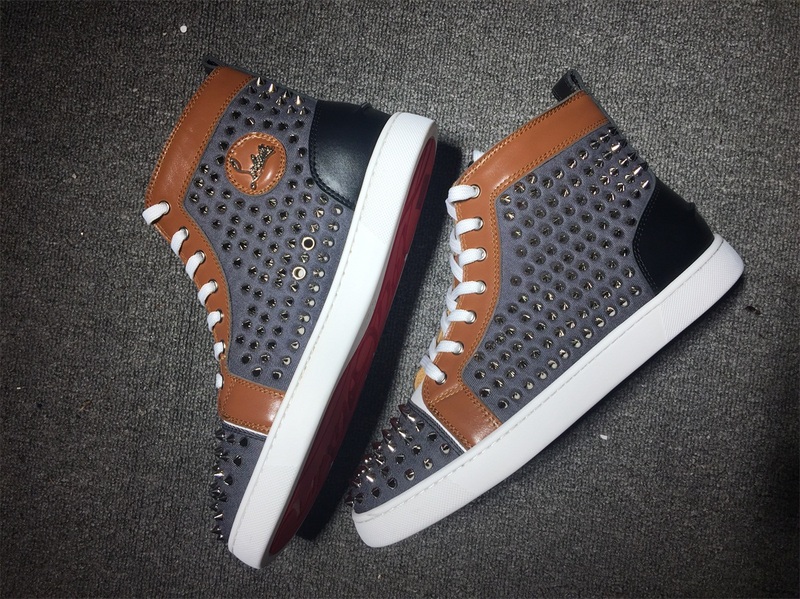 Christian Louboutin High Top Flats Men Sneakers