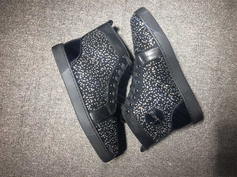 Christian Louboutin High Top Flats Men Sneakers