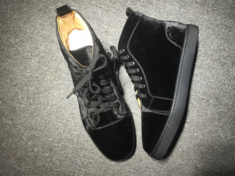 Christian Louboutin High Top Flats Men Sneakers