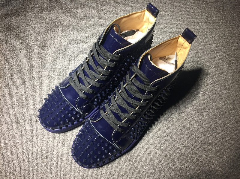 Christian Louboutin High Top Flats Men Sneakers