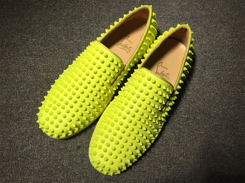 Louboutin For Man Sneakers Christian Louboutin Flat Boat Shoes