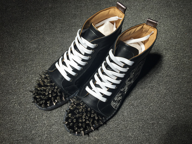 Christian Louboutin High Top Flats Men Sneakers