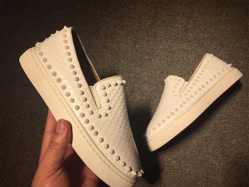 Louboutin For Man Sneakers Christian Louboutin Flat Boat Shoes