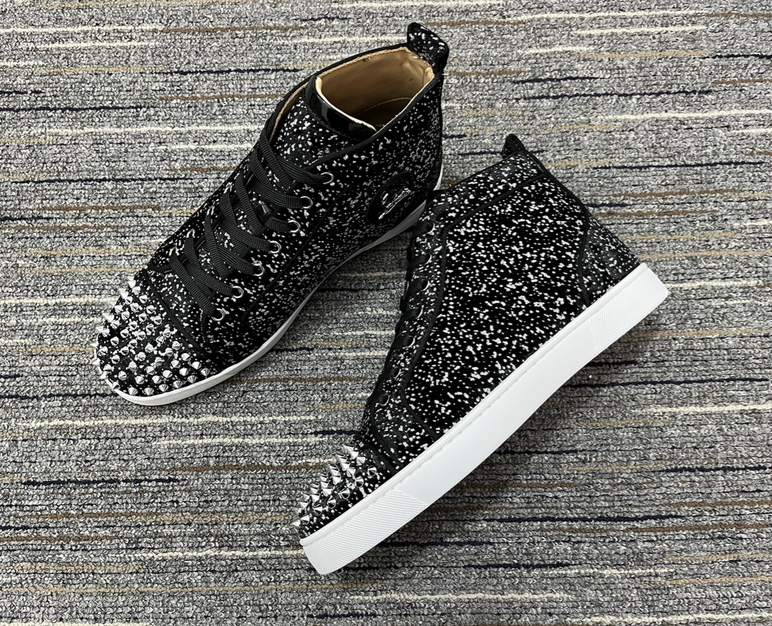 christian louboutin Lou Spikes Orlato Flat shoes