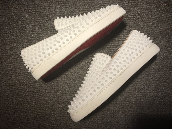 Louboutin For Man Sneakers Christian Louboutin Flat Boat Shoes