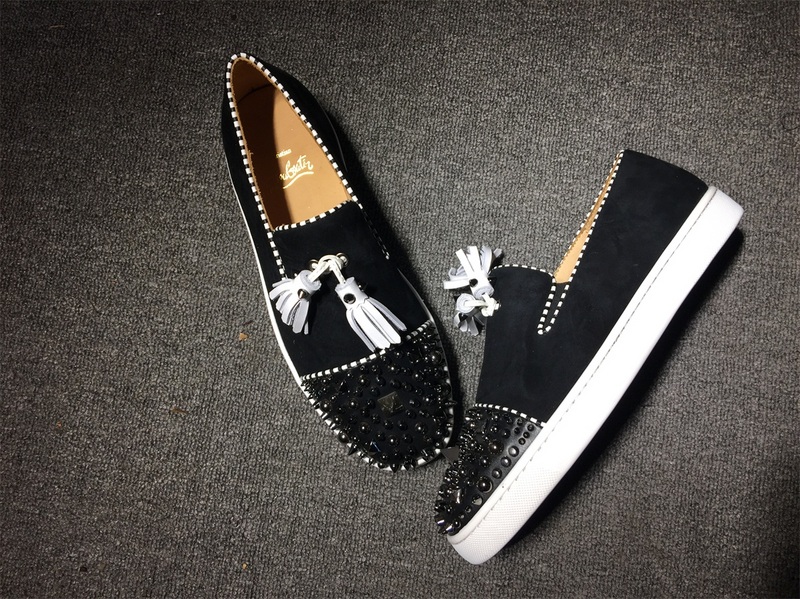 Louboutin For Man Sneakers Christian Louboutin Flat Boat Shoes