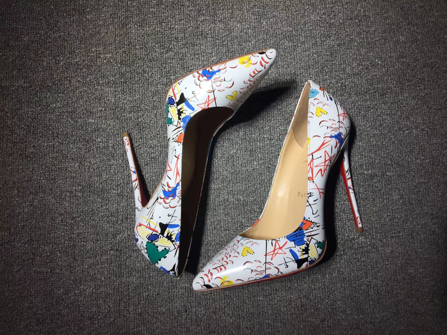 Christian Louboutin Women Heel Shoes So Kate Leather Shoes