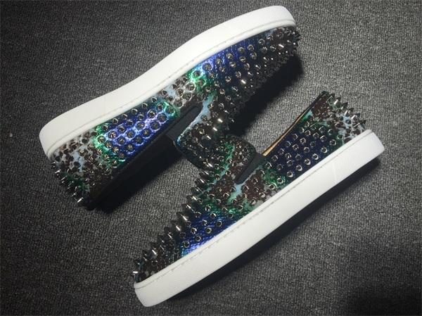 Louboutin For Man Sneakers Christian Louboutin Flat Boat Shoes