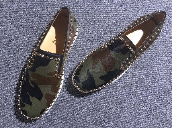 Louboutin For Man Sneakers Christian Louboutin Flat Boat Shoes