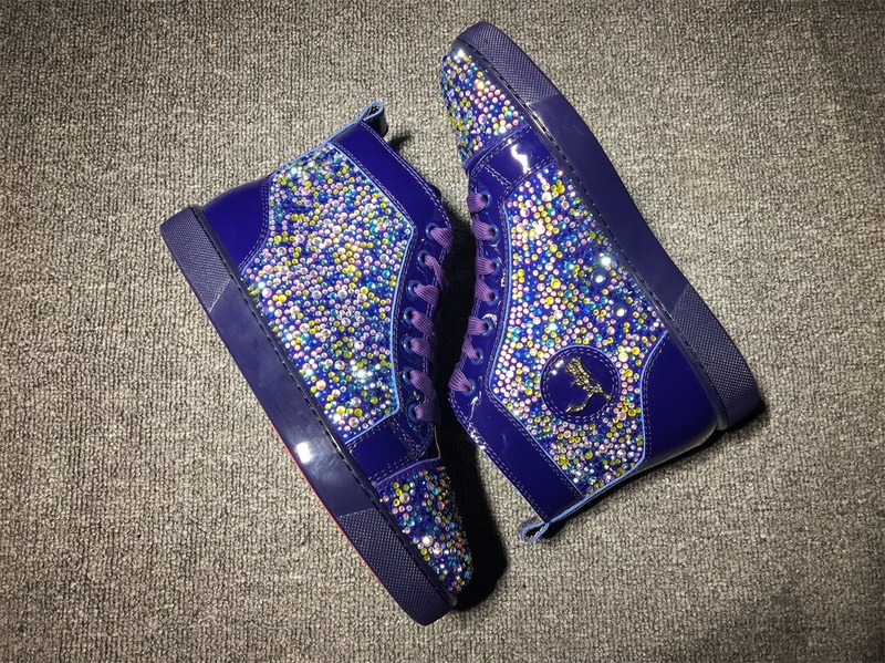 Christian Louboutin High Top Flats Men Sneakers