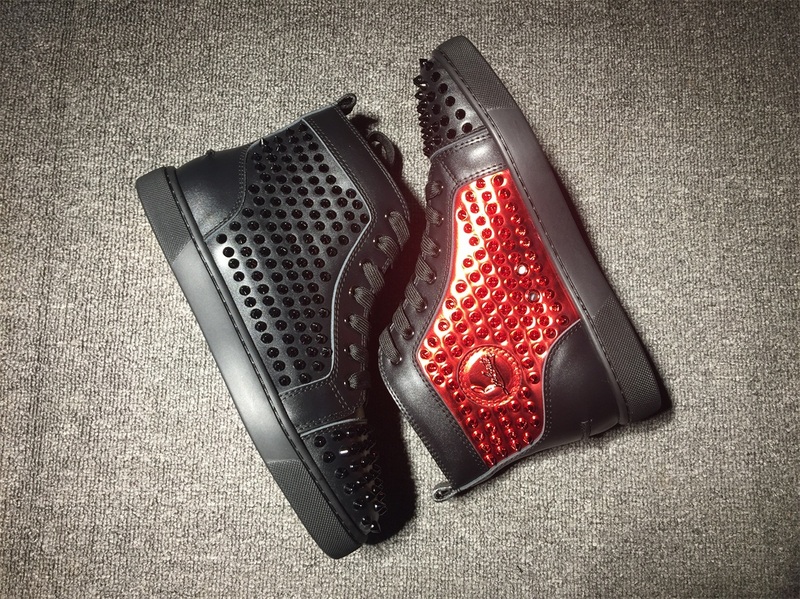 Christian Louboutin High Top Flats Men Sneakers