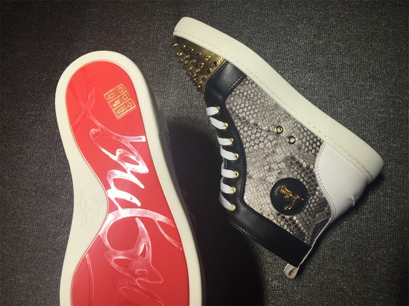 Christian Louboutin High Top Flats Men Sneakers