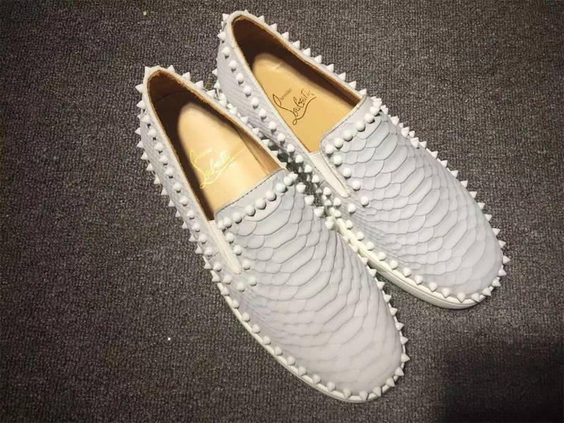 Louboutin For Man Sneakers Christian Louboutin Flat Boat Shoes