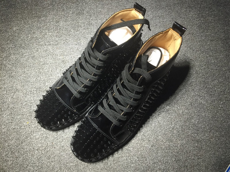 Christian Louboutin High Top Flats Men Sneakers