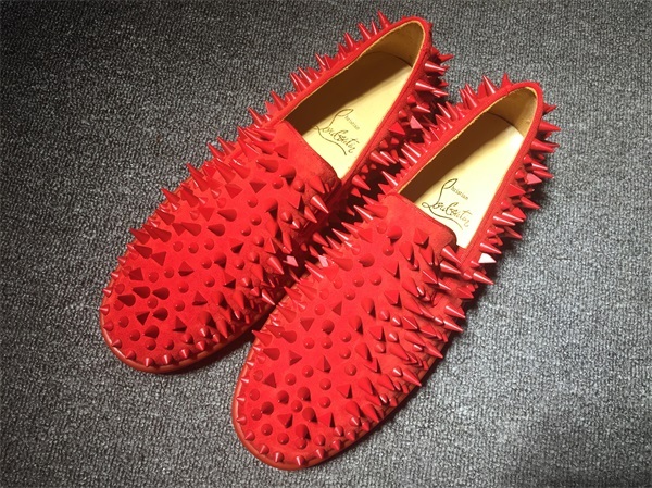 Louboutin For Man Sneakers Christian Louboutin Flat Boat Shoes