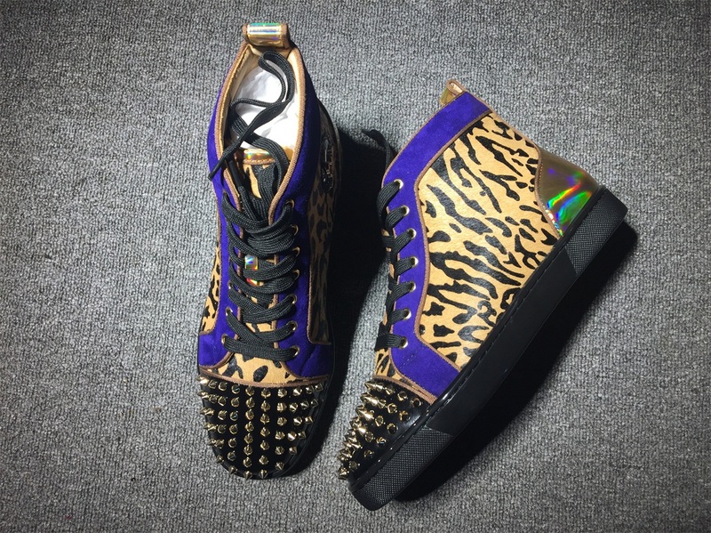Christian Louboutin High Top Flats Men Sneakers