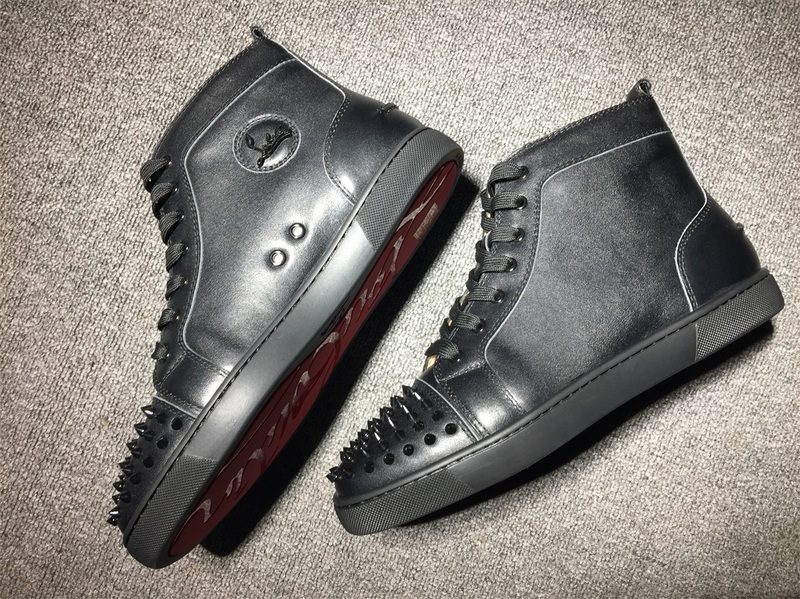 Christian Louboutin High Top Flats Men Sneakers