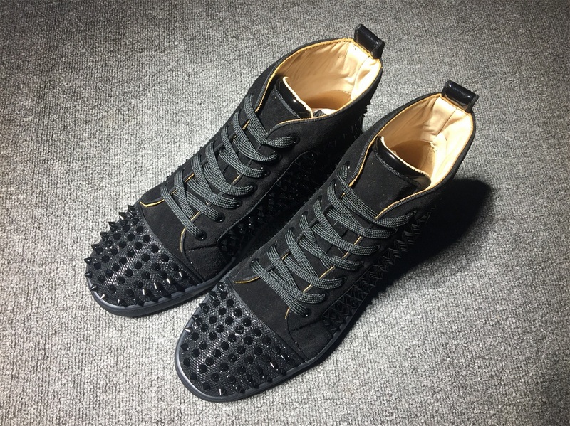 Christian Louboutin High Top Flats Men Sneakers