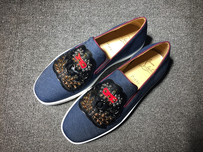 Louboutin For Man Sneakers Christian Louboutin Flat Boat Shoes