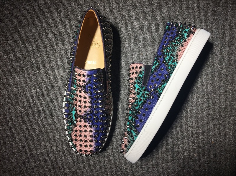 Louboutin For Man Sneakers Christian Louboutin Flat Boat Shoes