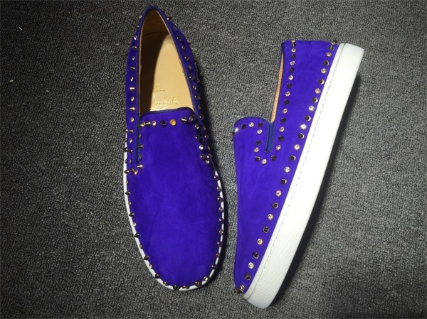 Louboutin For Man Sneakers Christian Louboutin Flat Boat Shoes