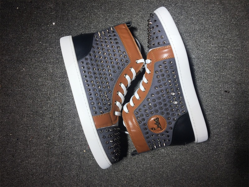 Christian Louboutin High Top Flats Men Sneakers