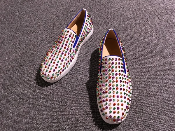 Louboutin For Man Sneakers Christian Louboutin Flat Boat Shoes