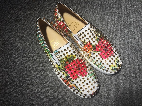 Louboutin For Man Sneakers Christian Louboutin Flat Boat Shoes