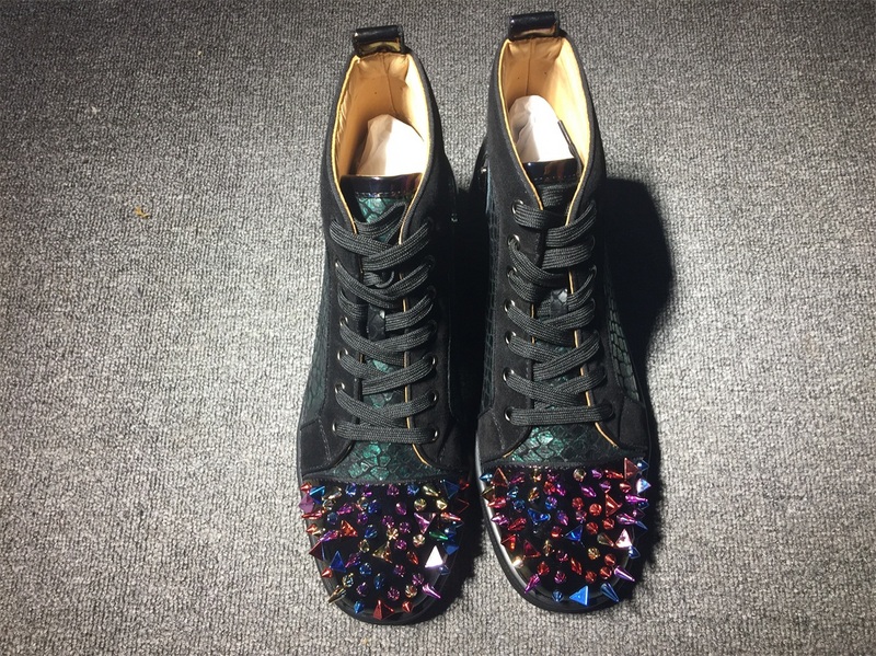 Christian Louboutin High Top Flats Men Sneakers