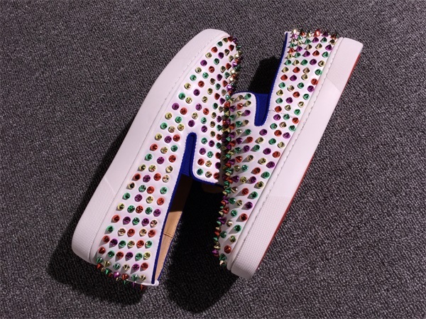 Louboutin For Man Sneakers Christian Louboutin Flat Boat Shoes