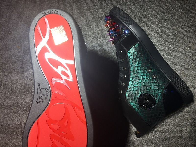 Christian Louboutin High Top Flats Men Sneakers