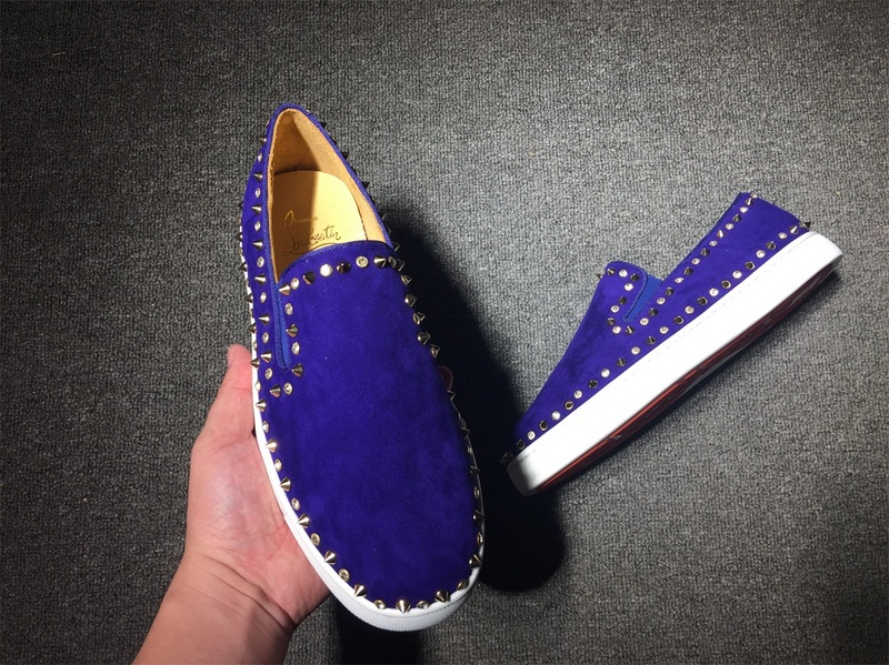 Louboutin For Man Sneakers Christian Louboutin Flat Boat Shoes