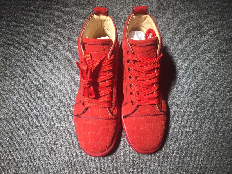 Christian Louboutin High Top Flats Men Sneakers