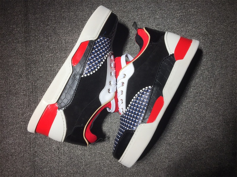 Christian Louboutin High Top Flats Men Sneakers