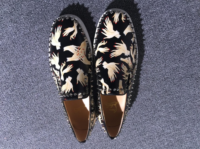 Louboutin For Man Sneakers Christian Louboutin Flat Boat Shoes