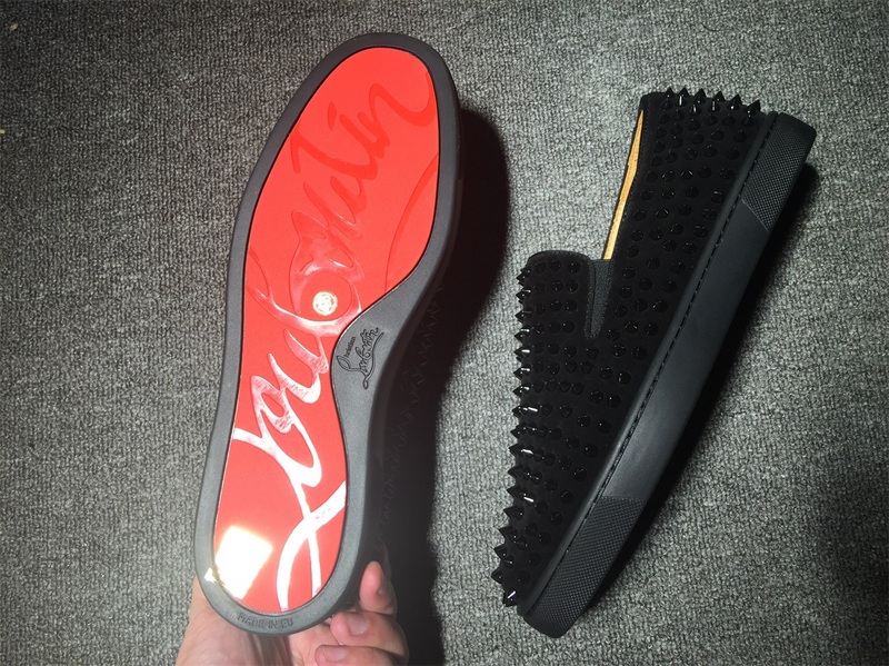 Louboutin For Man Sneakers Christian Louboutin Flat Boat Shoes