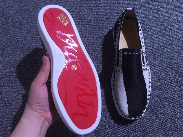 Louboutin For Man Sneakers Christian Louboutin Flat Boat Shoes