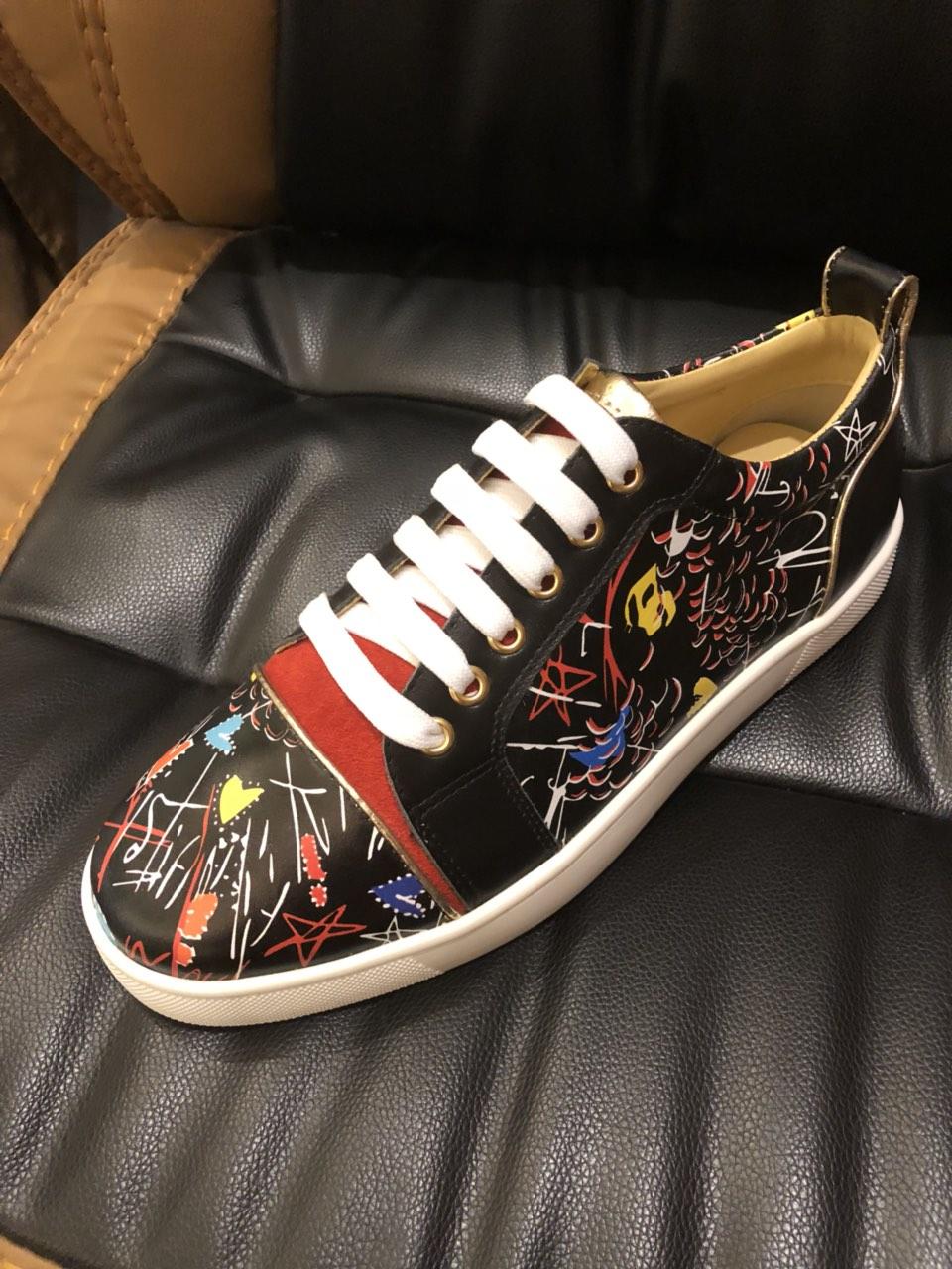 Christian Louboutin Sneaker Low Top Junior Men Shoes