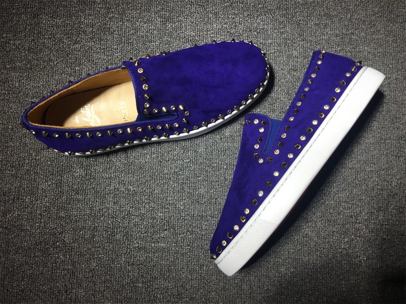 Louboutin For Man Sneakers Christian Louboutin Flat Boat Shoes