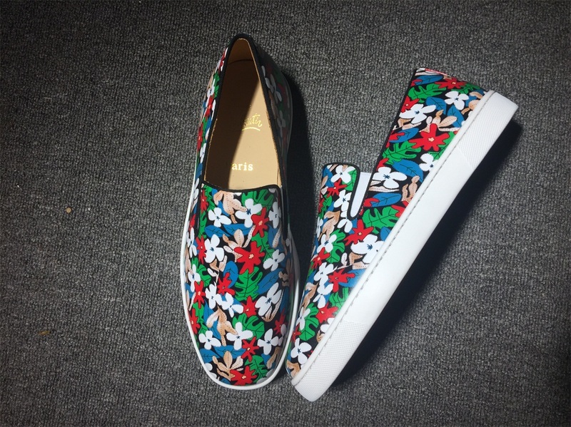 Louboutin For Man Sneakers Christian Louboutin Flat Boat Shoes
