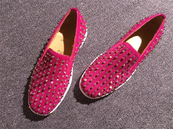 Louboutin For Man Sneakers Christian Louboutin Flat Boat Shoes