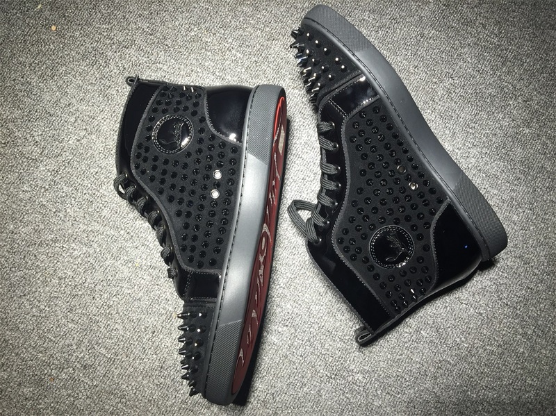 Christian Louboutin High Top Flats Men Sneakers