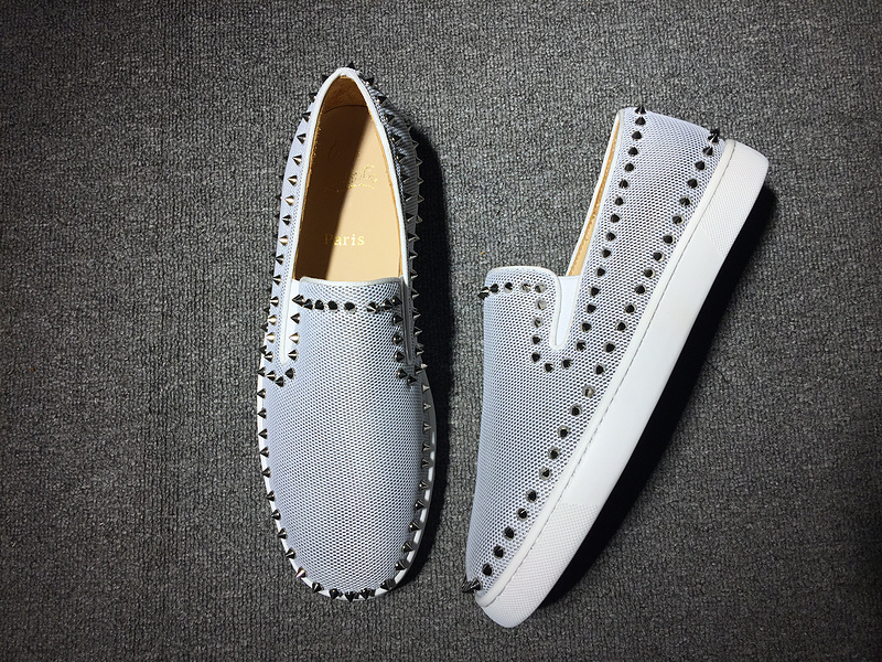 Louboutin For Man Sneakers Christian Louboutin Flat Boat Shoes