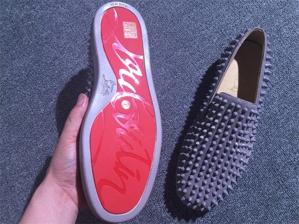 Louboutin For Man Sneakers Christian Louboutin Flat Boat Shoes