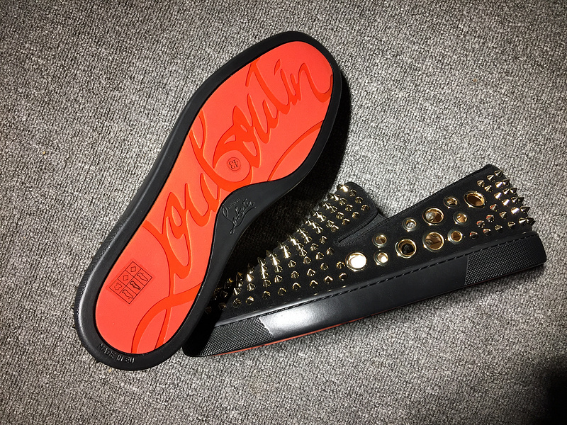 Louboutin For Man Sneakers Christian Louboutin Flat Boat Shoes