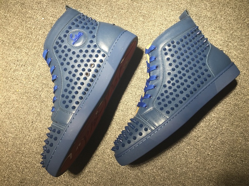 Christian Louboutin High Top Flats Men Sneakers