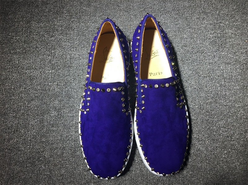 Louboutin For Man Sneakers Christian Louboutin Flat Boat Shoes