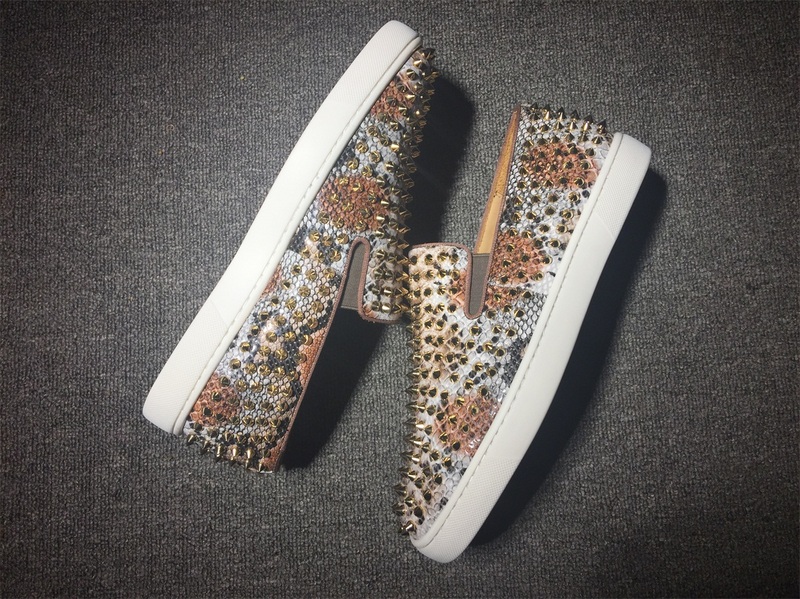 Louboutin For Man Sneakers Christian Louboutin Flat Boat Shoes